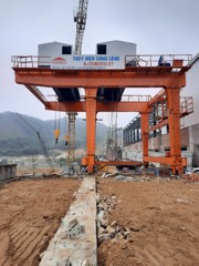 Gantry Crane Q=2x30/2x12,5T - Song Lo 8B, Tuyen Quang Hydropower Plant