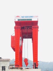 Gantry Crane Q=2x25T - Alin B1, Hue Hydropower Plant