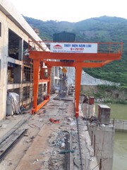 Gantry Crane Q=2x15T - Nam Luc, Lao Cai Hydropower Plant