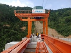 Gantry Crane Q=2x15T - Song Chay 3, Ha Giang Hydropower Plant