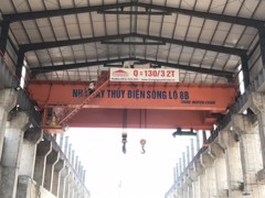 Overhead Crane Q=130/32+5T - Song Lo 8A, Tuyen Quang Hydropower Plant