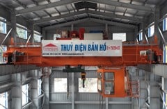 Overhead Crane Q=75/20+5T - Ban Ho, Lao Cai Hydropower Plant