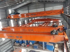 Double Girder Overhead Crane Q=20/7,5T - Van Xuan Steel Factory